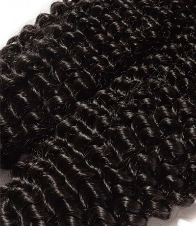 Uniquely Tamed Hair 3 bundles of Indian kinky curly human hair